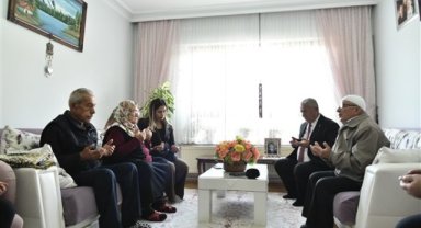 Mamak Belediyesi'nden şehit ailelerine ziyaret