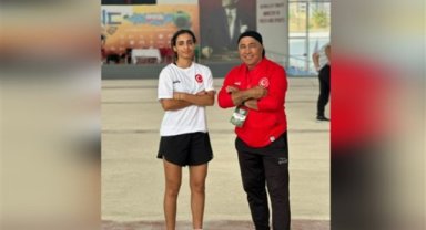 Milli sporcu Mine Türker, Avrupa şampiyonu oldu