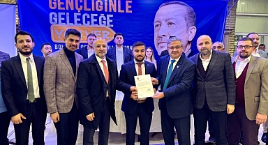Mustafa Ormantepe, AK Parti Bolvadin İlçe Gençlik Kolları Başkanı Seçildi