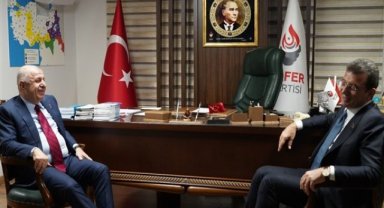 Özdağ ve İmamoğlu bir araya geldi
