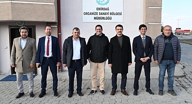 Perulu Yatırımcılar ve Cumhurbaşkanlığı Yatırım Ofisi’nden Emirdağ OSB’ye Ziyaret