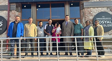 Sri Lankalı Turistler Emirdağ’ı Ziyaret Etti