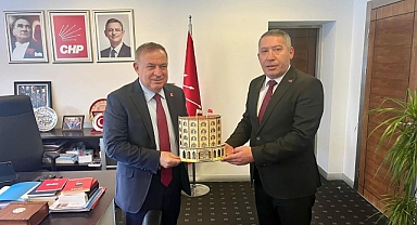 Veysel Topçu, CHP Genel Merkezi’nde Dinar İçin Önemli Görüşmeler Yaptı