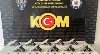 Viranşehir'de silah kaçakçılığı operasyonu