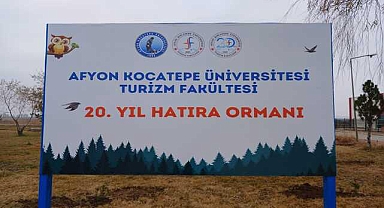 Afyon Kocatepe Üniversitesi Turizm Fakültesi’nden 20. Yıla Yeşil Bir Miras