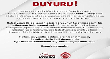 Afyonkarahisar Belediyesi’nden Yanıltıcı Reklamlara Karşı Uyarı