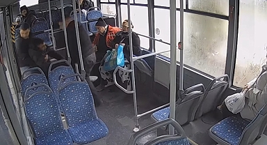 Afyonkarahisar'da Belediye Otobüsünde Hayat Kurtaran Müdahale