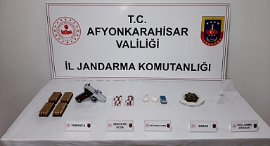 	Afyonkarahisar’da Uyuşturucu ve Silah Operasyonu: Şüpheli Yakalandı