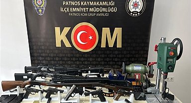 Ağrı İl Emniyet Müdürlüğü, 82 adet tabanca fişeği ele geçirdi