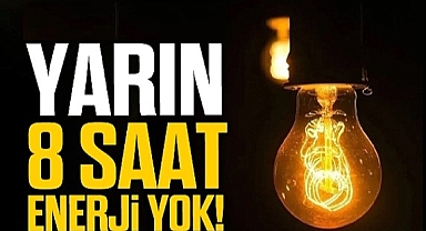 Dikkat: Yarın Gün Boyu Planlı Elektrik ve Jeotermal Kesintisi