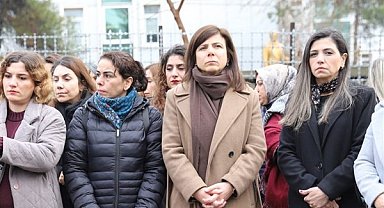 Eş Başkan Bucak, Narin Güran için düzenlenen açıklamaya katıldı