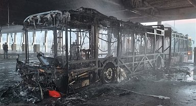 Manisa'da meydana gelen otobüs yangını hakkında açıklama yapıldı