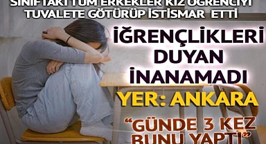 Ortaokulda cinsel istismar rezaleti