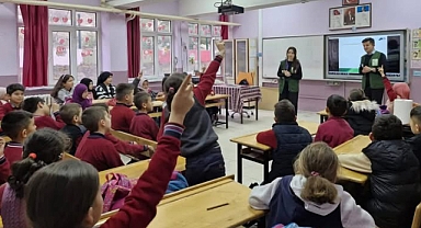 AFSÜ Genç Yeşilay’dan Büyükkalecik İlkokulu’nda Bağımlılıkla Mücadele Etkinliği