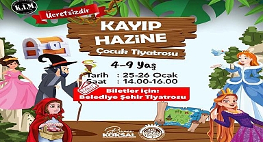 Afyonkarahisar Belediyesi’nden Çocuklara Ücretsiz Tiyatro Etkinliği: Kayıp Hazine