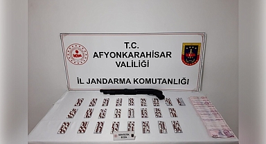 Afyonkarahisar’da Depoya Uyuşturucu Baskını: 340 Hap Ele Geçirildi