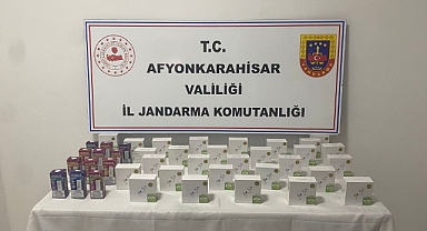 Afyonkarahisar'da Kaçak Elektronik Sigara ve Kulaklık Operasyonu