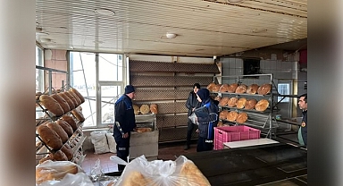 Çay İlçesinde Ekmek Gramajı ve Hijyen Denetimleri Devam Ediyor