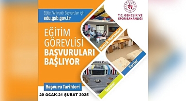 Gençlik ve Spor İl Müdürlüğü’ne Eğitici ve Antrenör Başvuruları Başladı