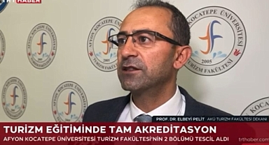 Turizm Eğitiminde AKÜ Fakültesi'nin Öncü Rolü TRT Haber'de