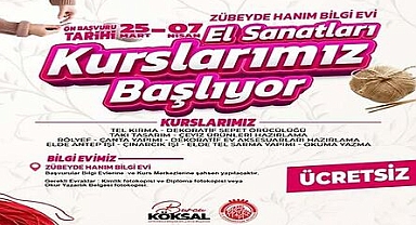 Afyonkarahisar’da Üreten Kadınlara Fırsat: El Sanatları Kursları Başlıyor