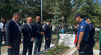 Bayat’ta Şehit Öğretmen İçin Anma Töreni