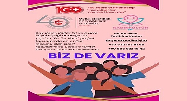 Çay Kadın Kültür Evi’nden Kadınlara Dijital Eğitim Fırsatı