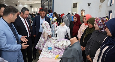Sandıklı Halk Eğitim Merkezi Yıl Sonu Sergisi Göz Doldurdu