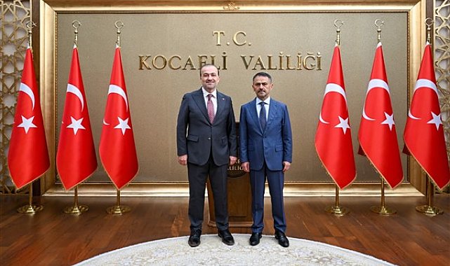 AK Parti Kocaeli İl Başkanı Talus, Vali Aktaş’ı ziyaret etti