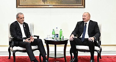Aliyev ve Pezeşkiyan Bişkek’te bir araya geldi