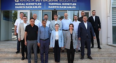 Antalya Büyükşehir Belediyesi Başkan Vekili Özdemir’den aşevine ziyaret