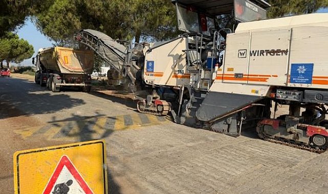 Aydın’ın 17 ilçesinde ulaşım çalışmaları sürüyor