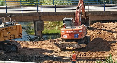 Aydın’ın ulaşım ağına yeni alternatif: A1 Kanal Yolu’nda çalışmalar sürüyor