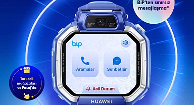 BiP entegrasyonuna sahip Huawei akıllı çocuk saatiyle güvenli ve konforlu iletişim