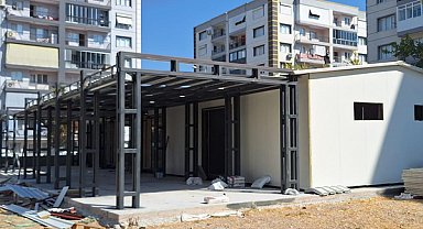 Buca’da iki yeni taziye evinde çalışmalar yüzde 75’e ulaştı