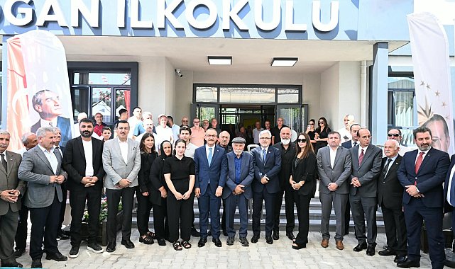Bülent Erdoğan İlkokulu törenle hizmete açıldı