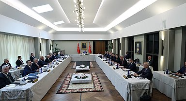 Cumhurbaşkanlığı Kabinesi Erdoğan Başkanlığında toplandı