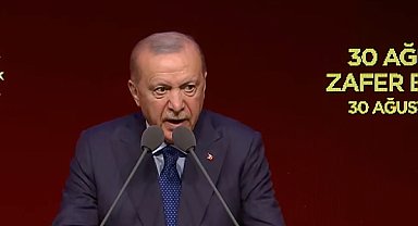 Erdoğan: 30 Ağustos, milletimizin bayram günüdür