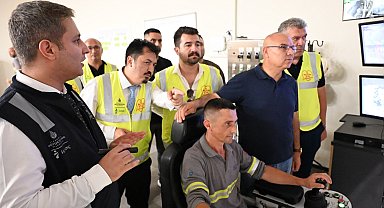Giresun’daki atık yönetimi için İstanbul’daki tesis incelendi