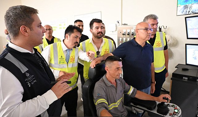 Giresun’daki atık yönetimi için İstanbul’daki tesis incelendi