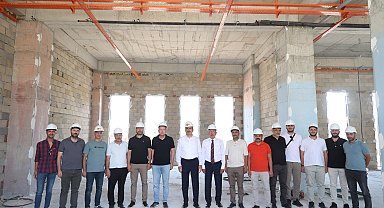 Gödene Gençlik Kampüsü’nde inşaat çalışmaları sürüyor