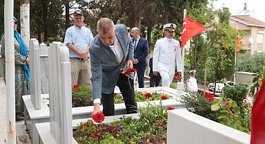 Gölcük’te 30 Ağustos kapsamında gazi ve şehit aileleri ziyaret edildi