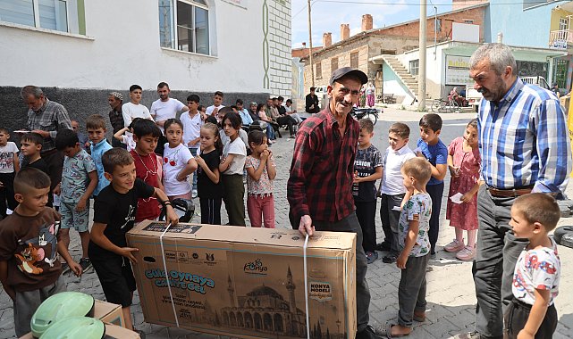“Güle Oynaya Camiye Gel” projesinde 13 bin 91 çocuğa bisiklet dağıtımı başladı
