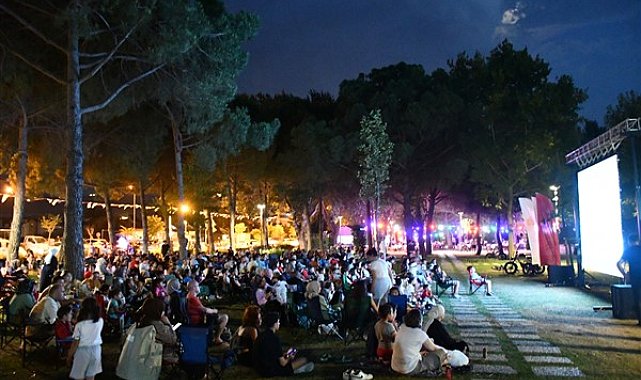 İznik'te yazlık sinema sezonu sona erdi
