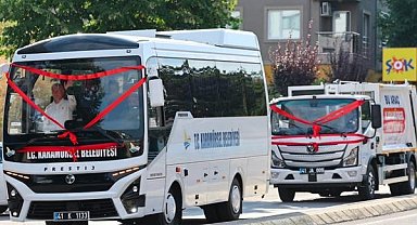 Karamürsel Belediyesi araç filosunu güçlendirdi