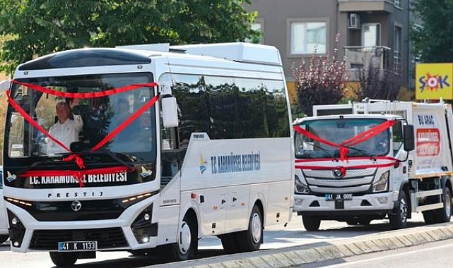 Karamürsel Belediyesi araç filosunu güçlendirdi