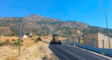 Kavaklı-Ziyaret köy yolunda asfalt onarımı tamamlandı