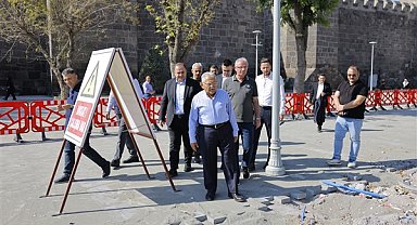 Kayseri Cumhuriyet Meydanı ve Yeraltı Çarşısı’ndaki çalışmalar sürüyor