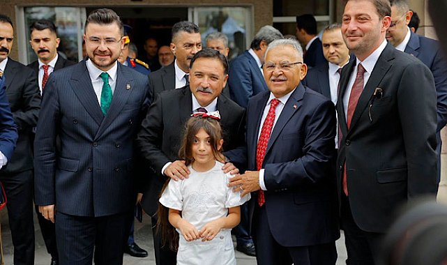 Kayseri’de 30 Ağustos Zafer Bayramı törenle kutlandı