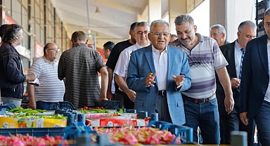 Kayseri Hal Kompleksi’nde esnafın talepleri dinlendi